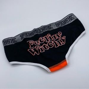 PINK Halloween Panties NWT